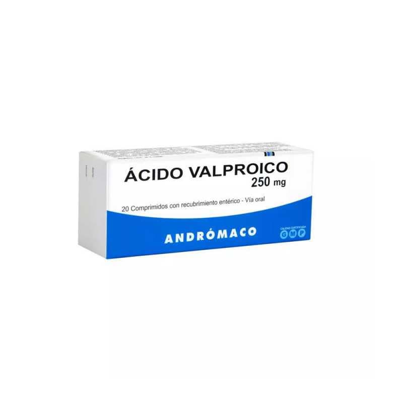 Acido Valproico 250mg 20com. Andromaco