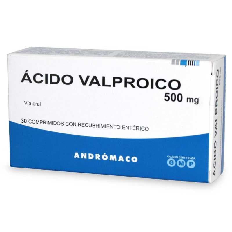 Acido Valproico 500mg 30com. Andromaco