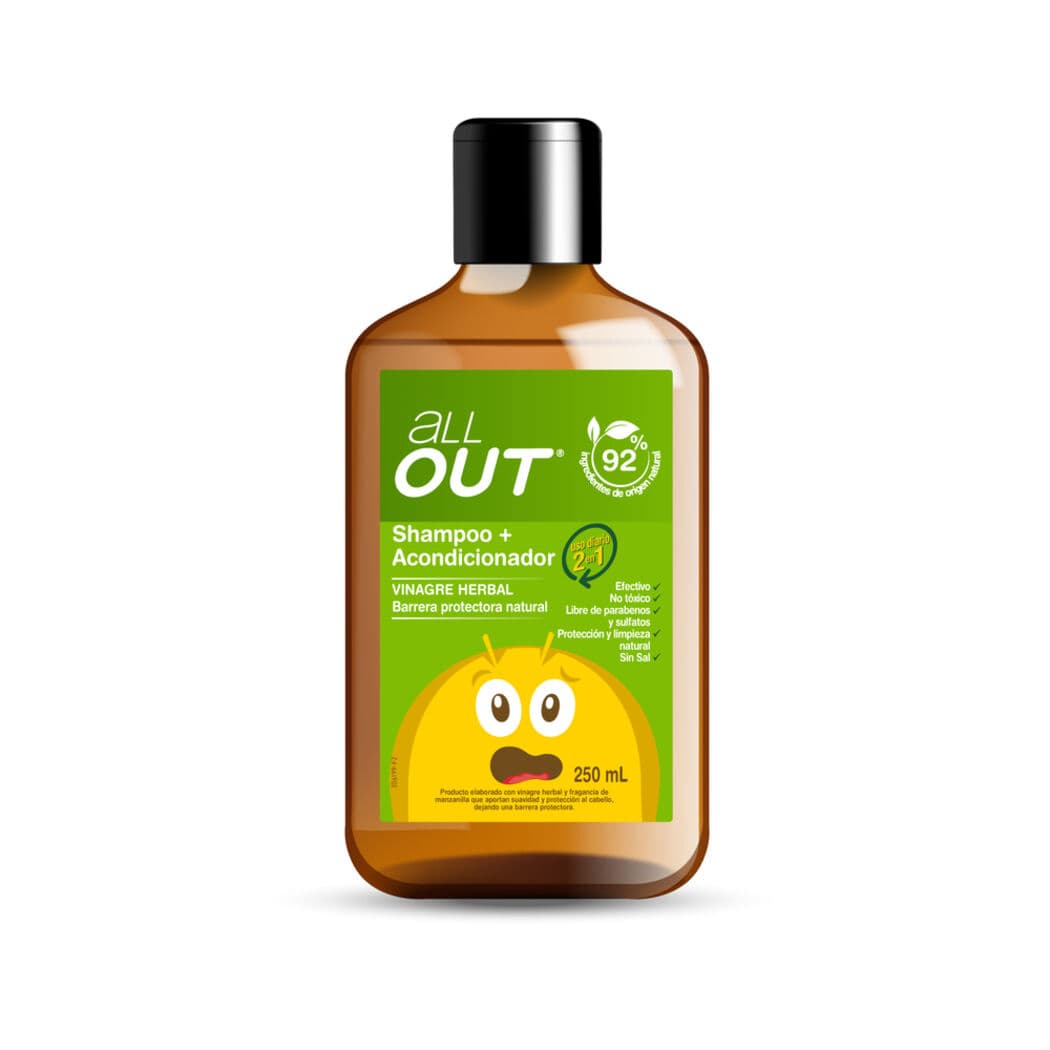 All Out Piojos Shampoo Acond 250ml