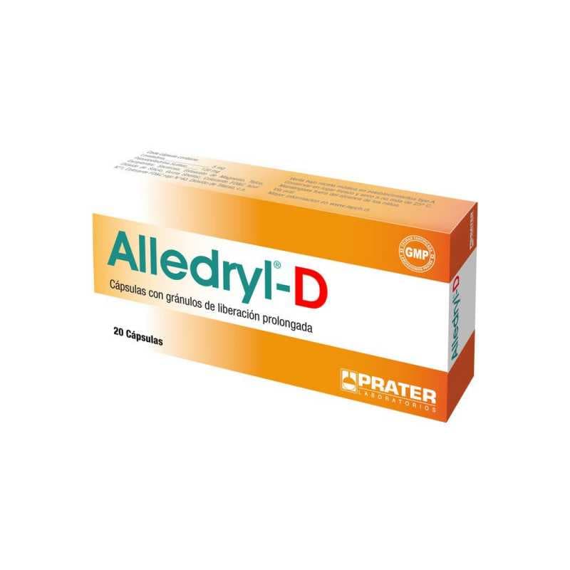 Alledryl-D  20cap.