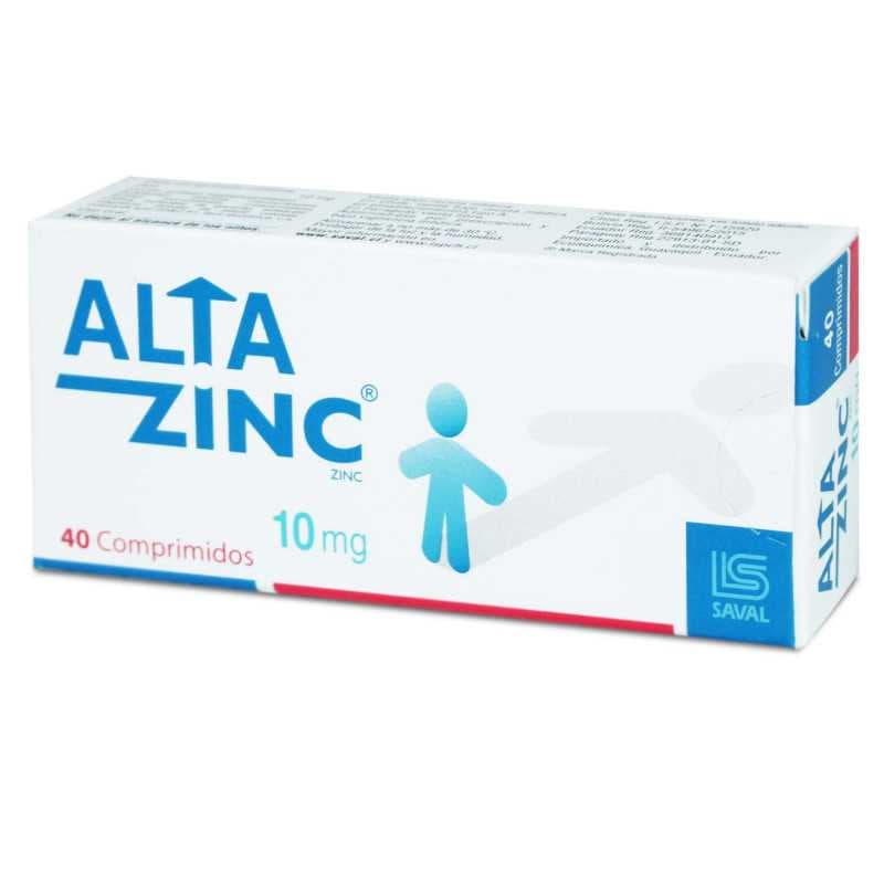 Altazinc 10mg 40com.