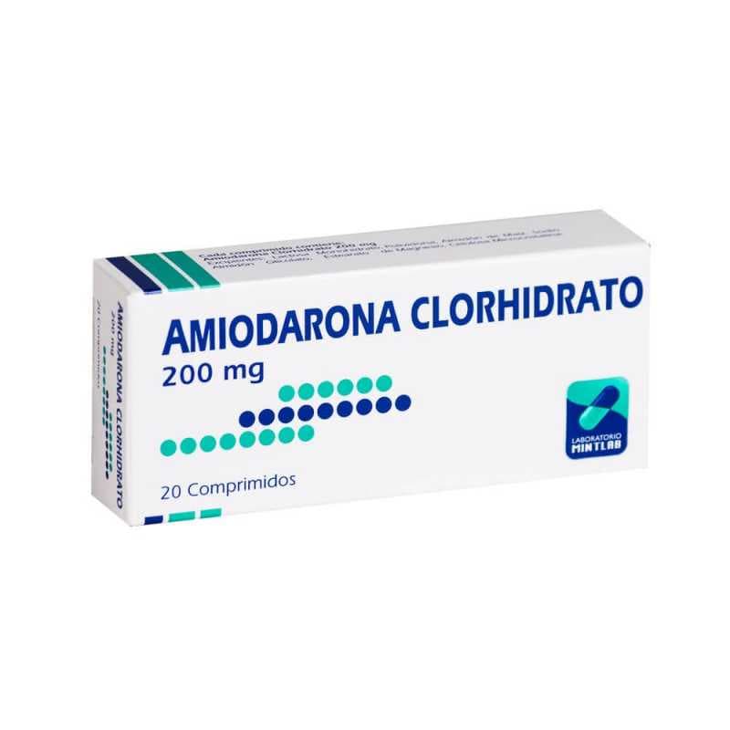 Amiodarona 200mg 20com. Mintlab