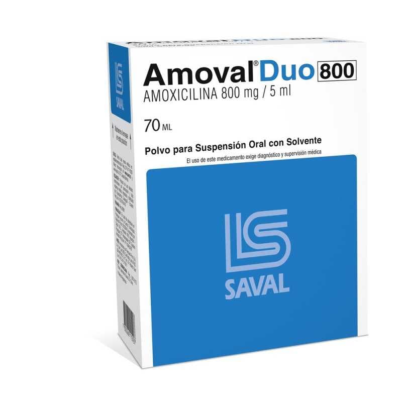 Amoval Duo 800mg/5ml pvo.sus. 70ml