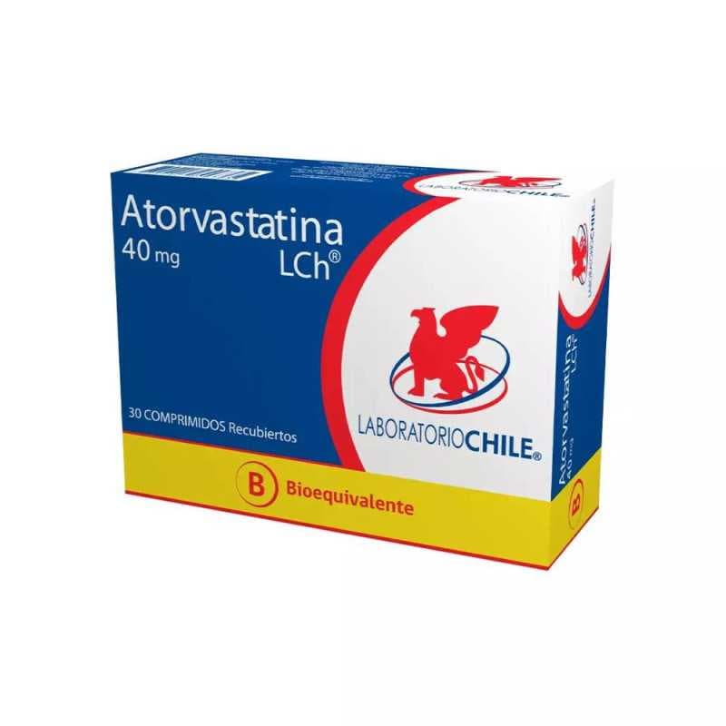 Atorvastatina 40mg 30 com. Chile