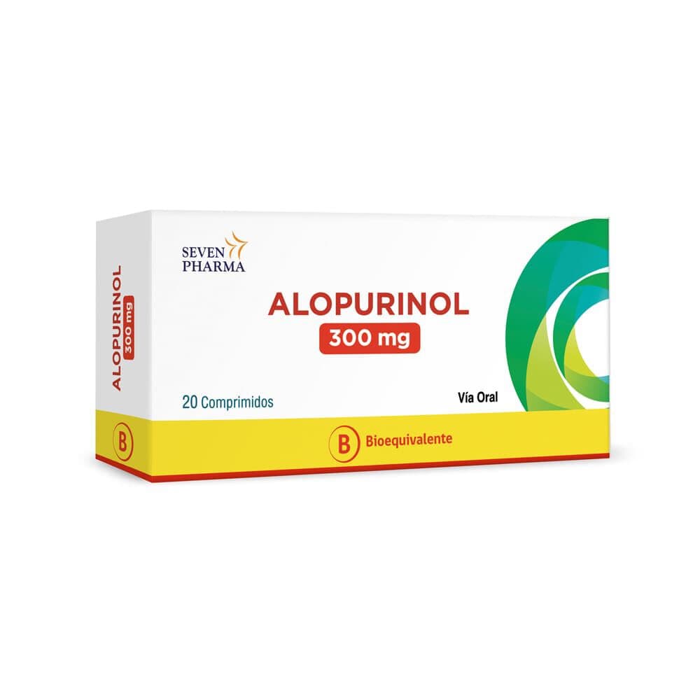 Alopurinol 300mg 20com. Seven Pharma