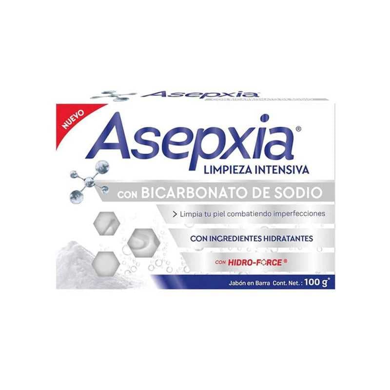 Asepxia jabon bicarbonato barra 100g