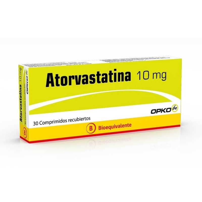 Atorvastatina 10mg 30 com. Opko