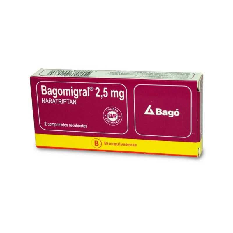 Bagomigral 2,5mg 2com.