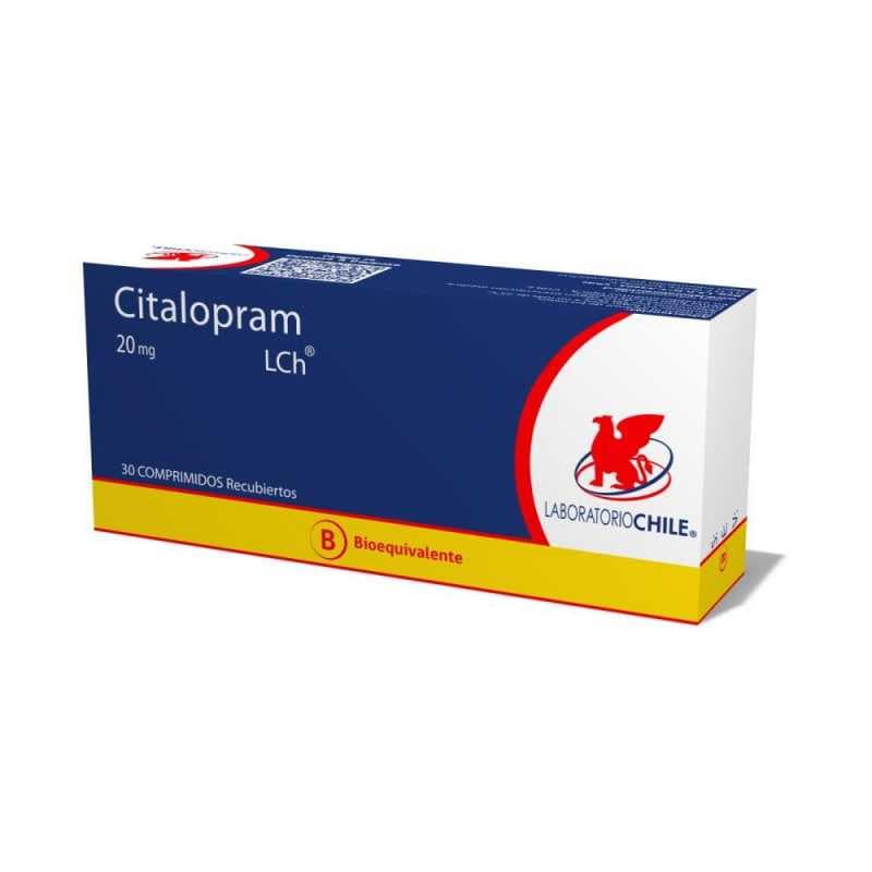Citalopram 20mg 30com. Chile