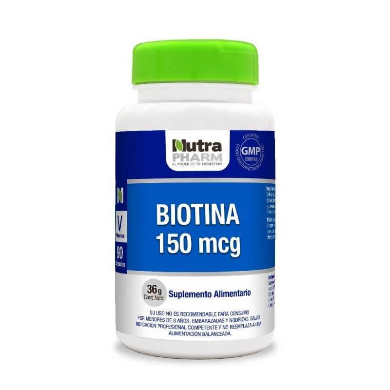 Biotina 150 mg 90 cap. NutraPharm