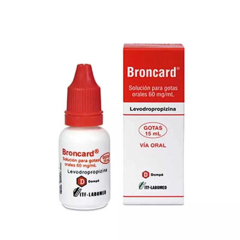 Broncard 60mg/ml sol.gta. 15ml