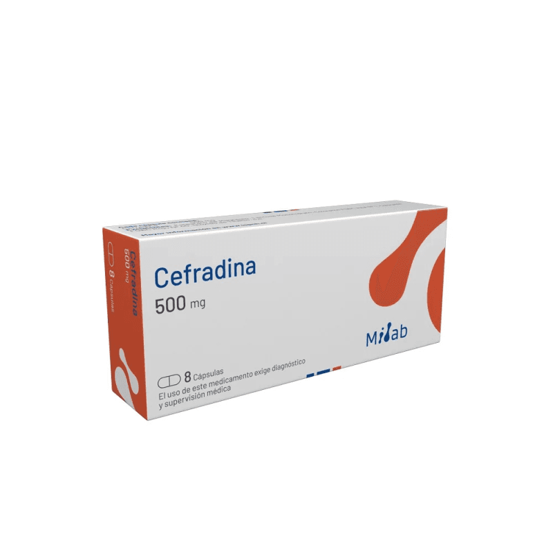 Cefradina 500mg 8cap. Mintlab