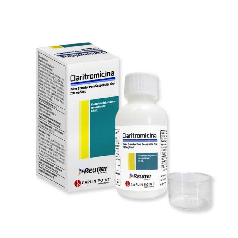 Claritromicina sus 250/5ml