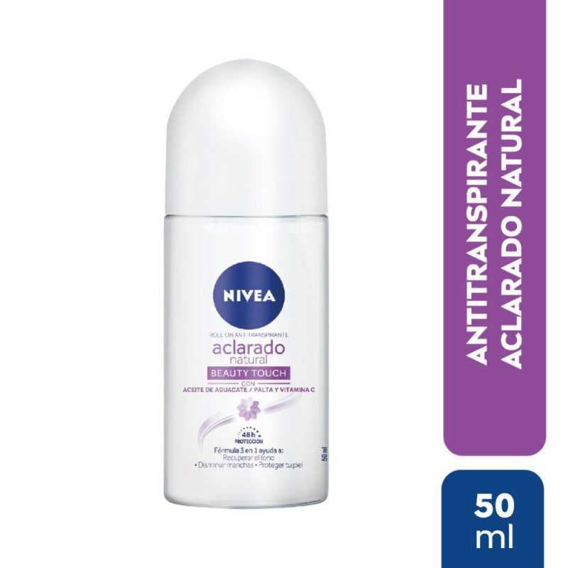 DESODORANTE NIVEA ACLARADO NAT  BEAUTY 50ML