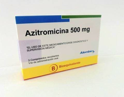 Azitromicina  500mg Alembic