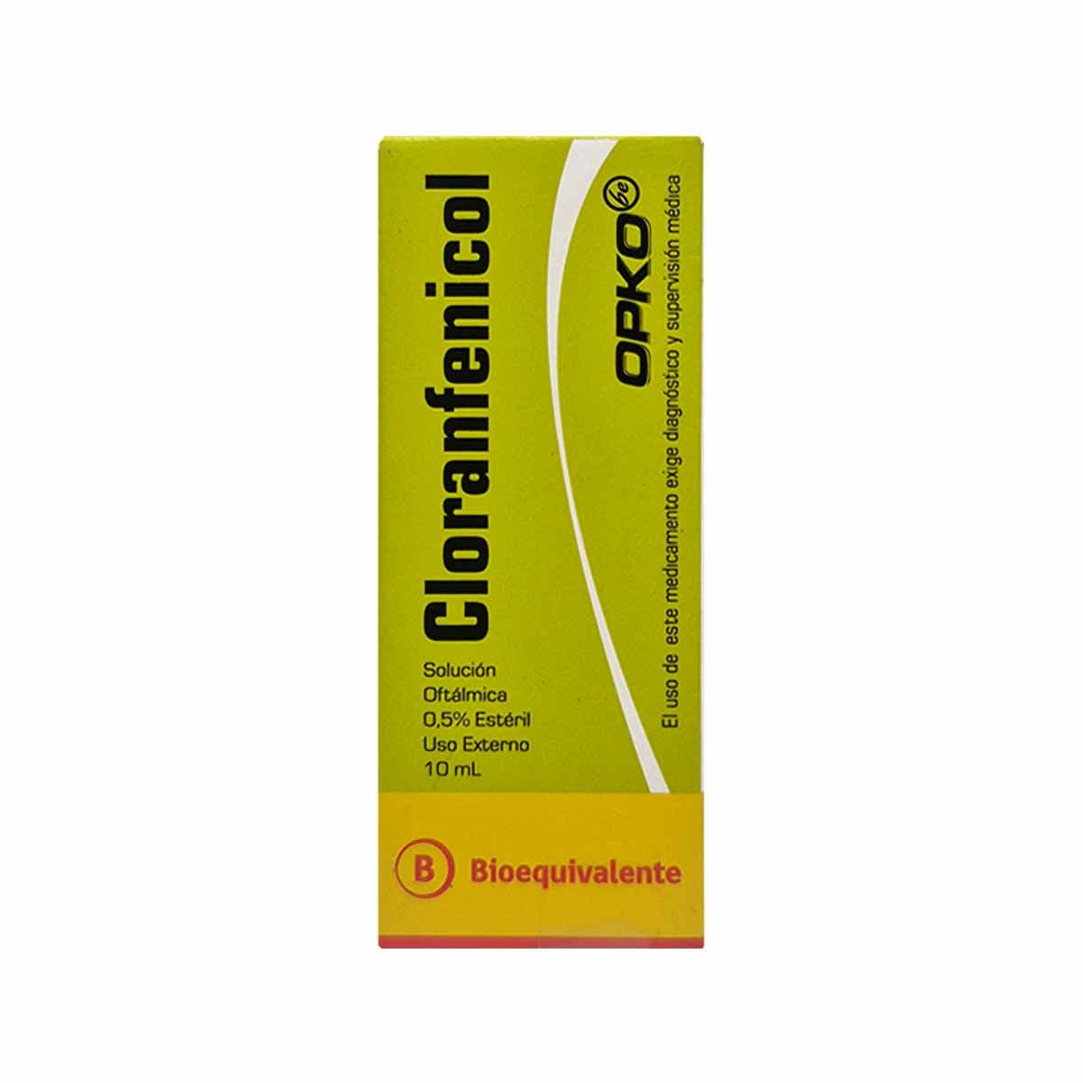 Cloranfenicol 0,5% sol.of. 10ml Opko