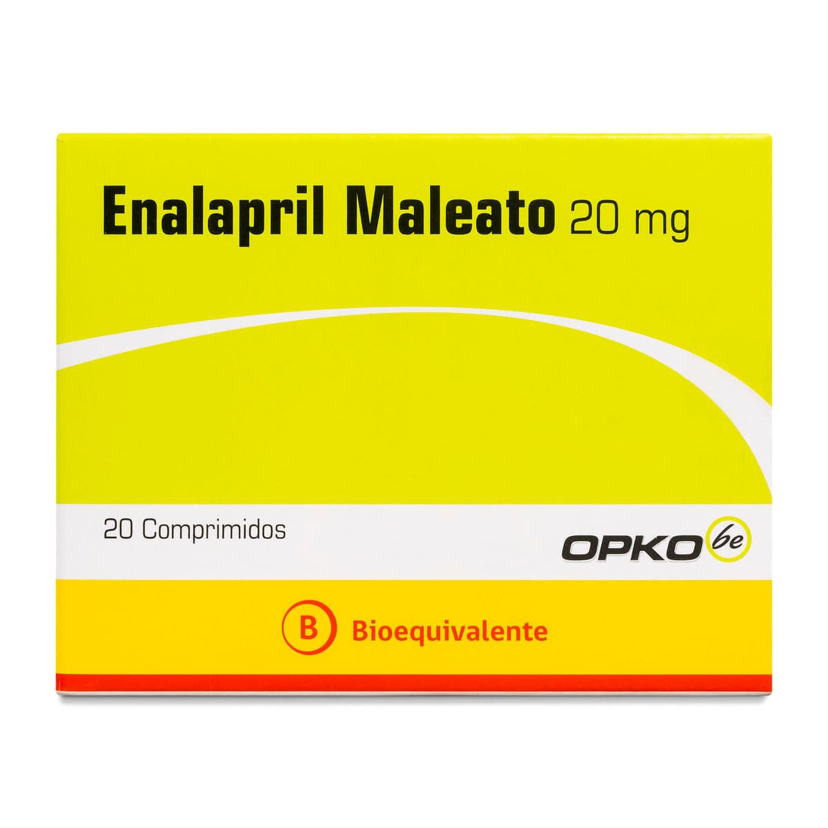 Enalapril Maleato 20mg 20com. Opko