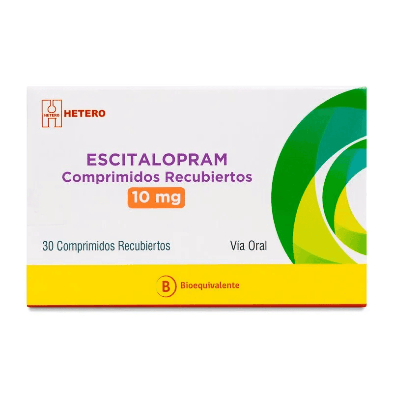 Escitalopram 10mg 30com. Chile