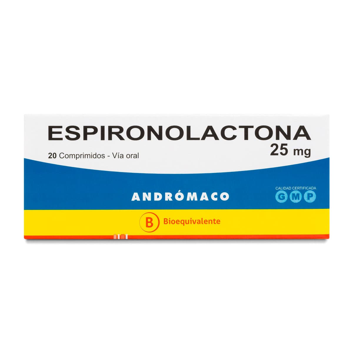 Espironolactona 25mg 20com. Chile