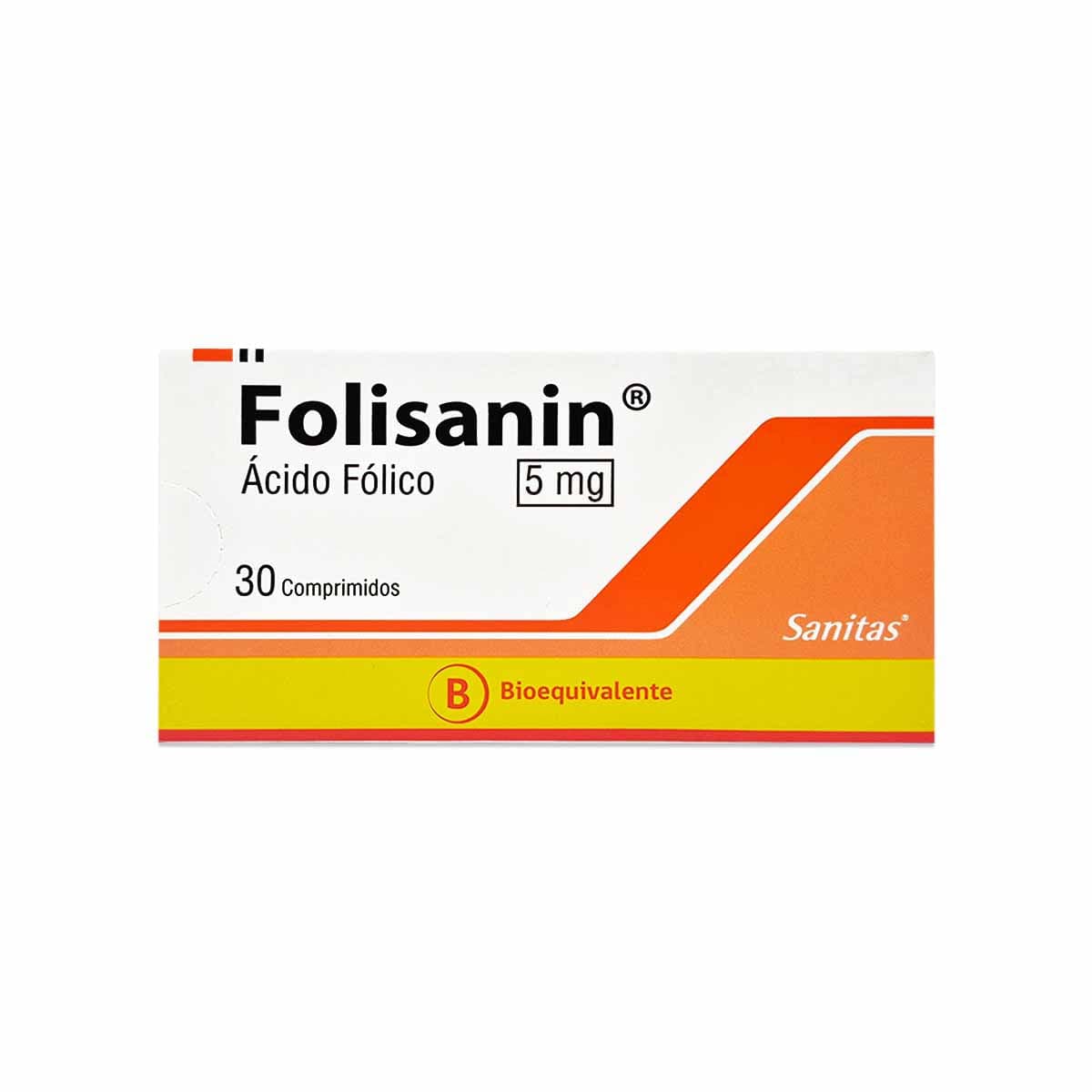 Folisanin 5mg 30com.