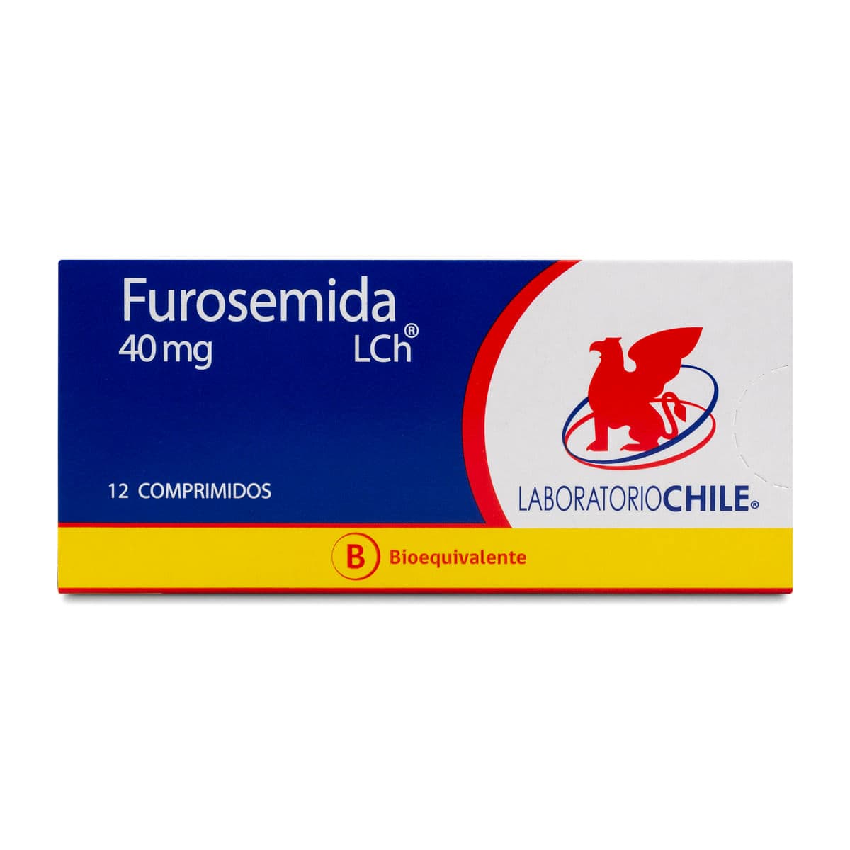 Furosemida 40mg 12com. Chile