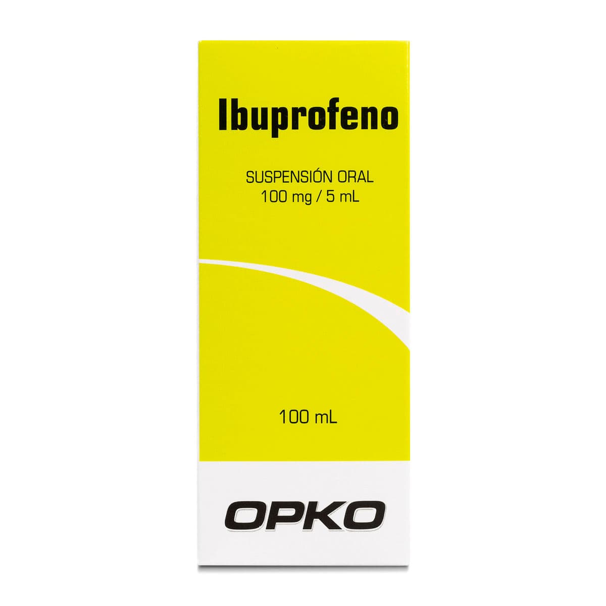 Ibuprofeno 100mg/5ml susp. 100ml Opko