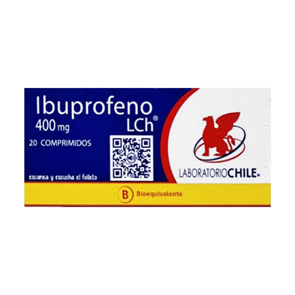 Ibuprofeno 400mg 20com. Chile