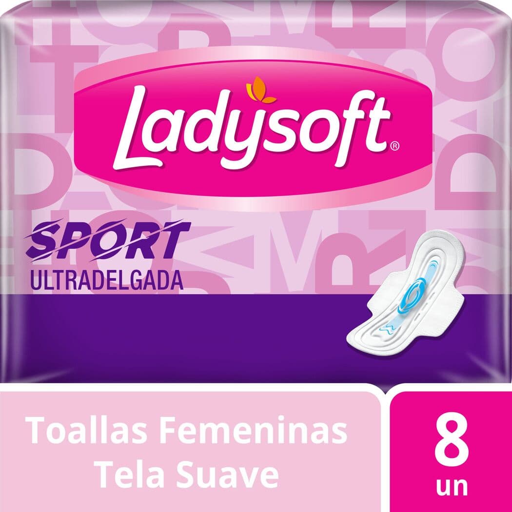 LADYSOFT ULTRADELGADA 8 UNIDADES