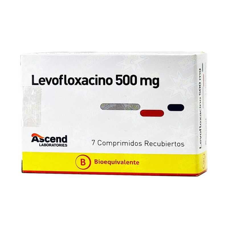 Levofloxacino 500mg 7com. Ascend