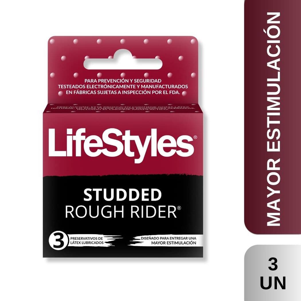 Lifestyle Rough Rider Studded x3