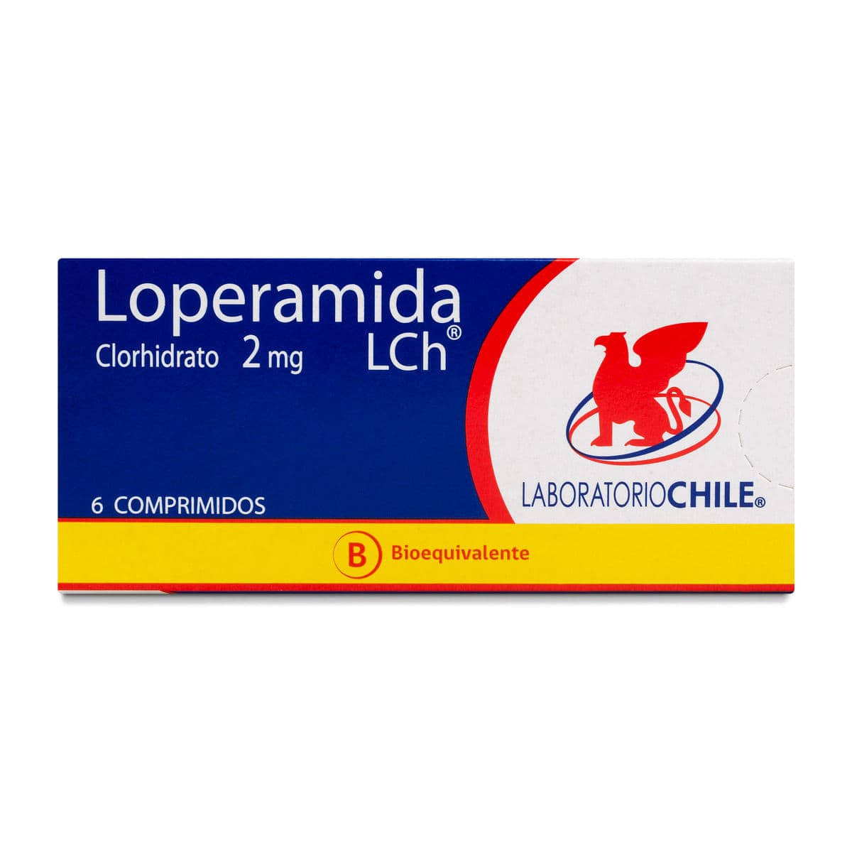Loperamida 2mg 6com. Chile
