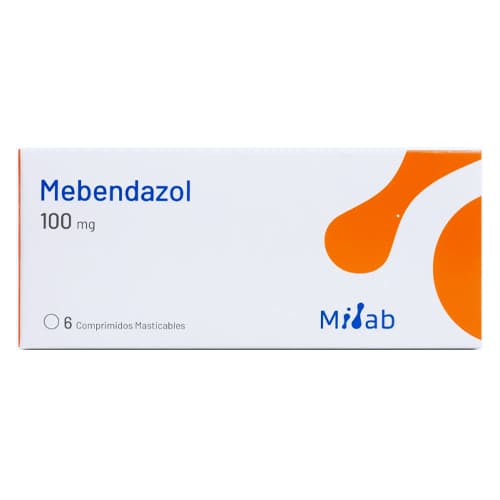 Mebendazol 100mg 6com. Mintlab