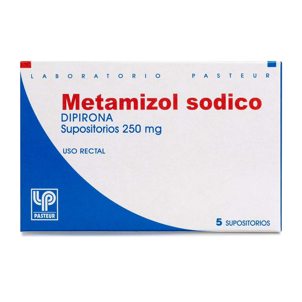 Metamizol Sodico 250mg 5sup. Pasteur