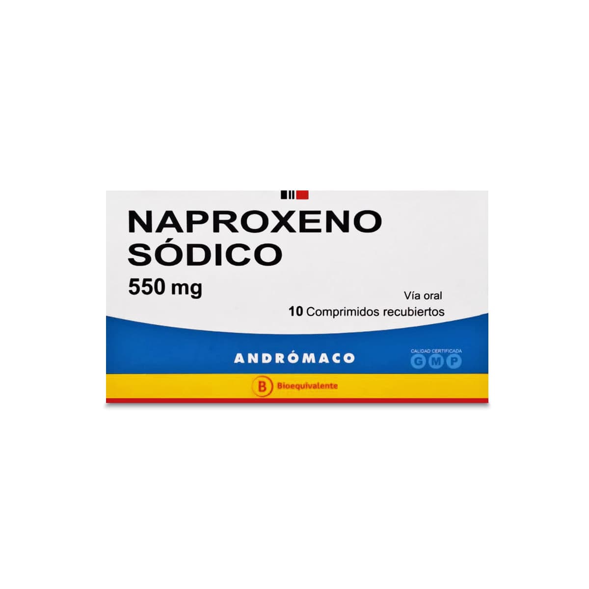 Naproxeno Sodico 550mg 10com. Andromaco