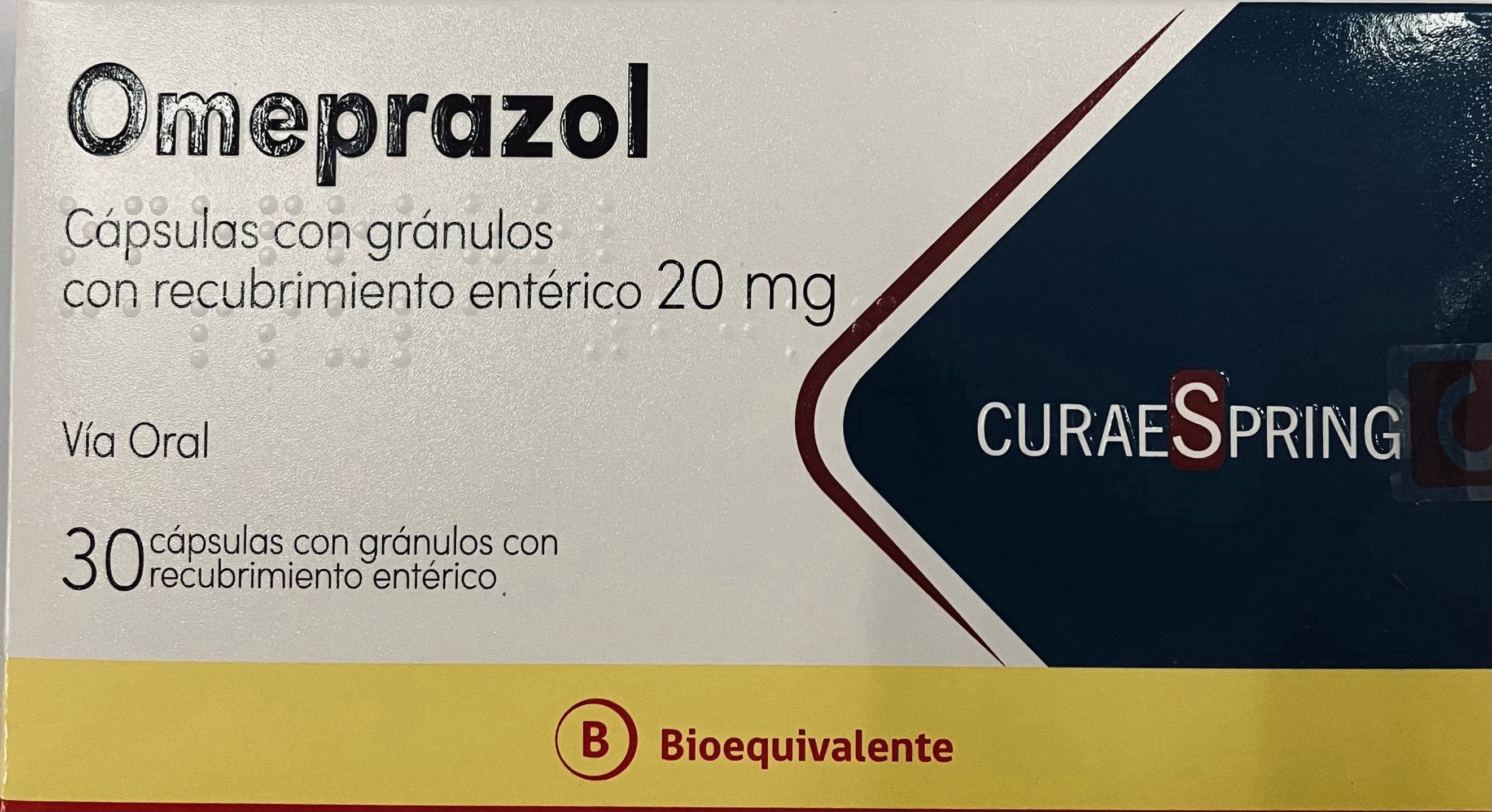 Omeprazol 20mg CuraeSpring