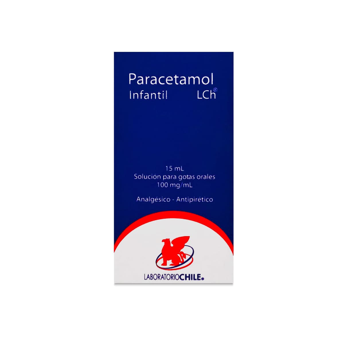Paracetamol 100mg/ml gta. 15ml Chile