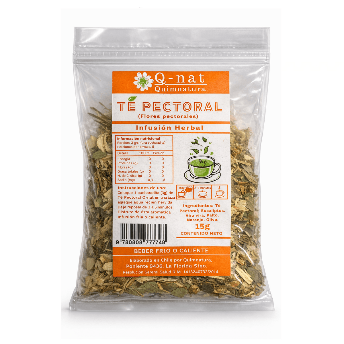 Te pectoral 15g Quimnatura