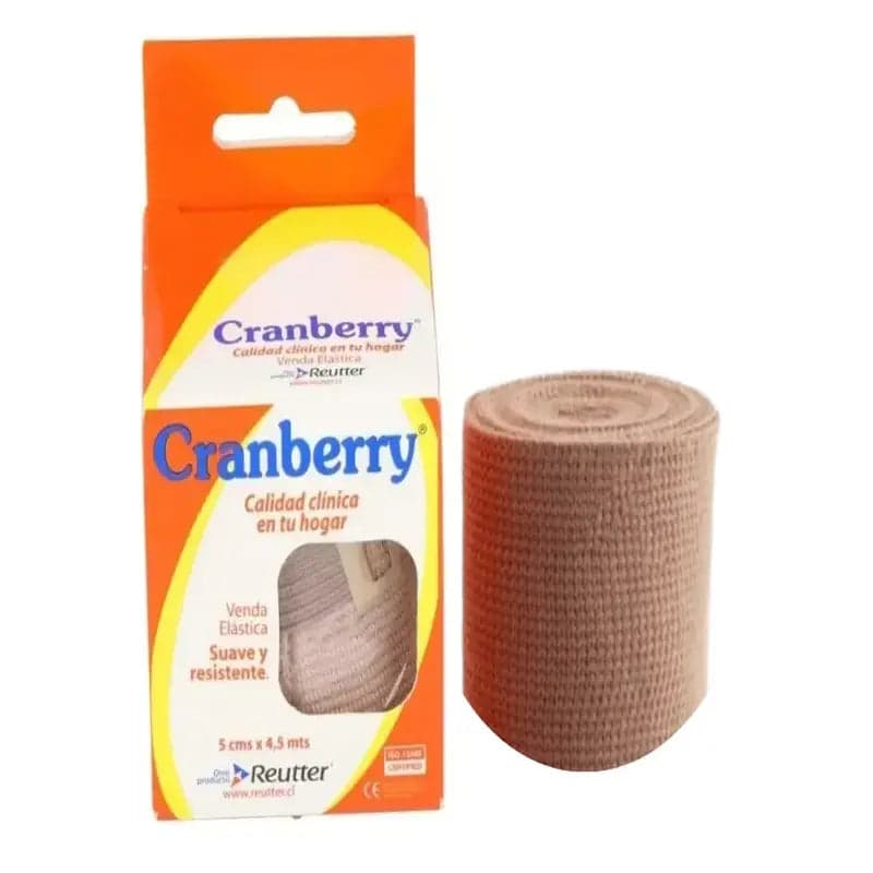 Venda Elastica 5cm Cranberry