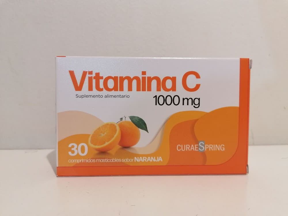 Vitamina C 1000mg 30com. Curae