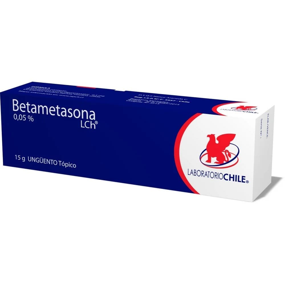 Betametasona 0,05% ung.derm. 15g Chile