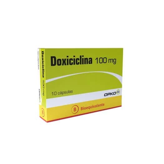 Doxiciclina 100mg 10cap. Opko
