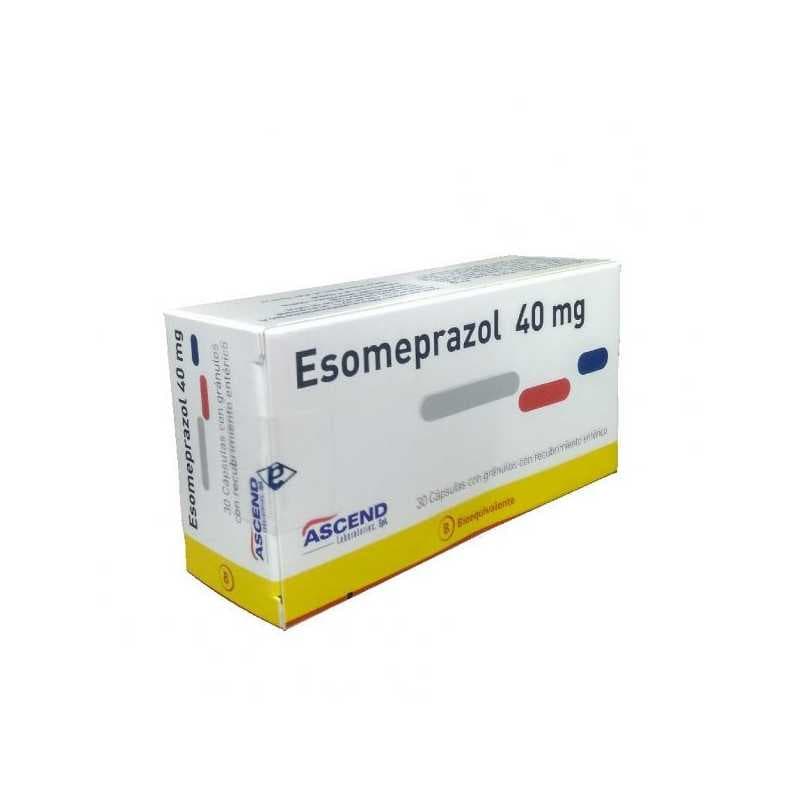 Esomeprazol 40mg 30cap. Ascend