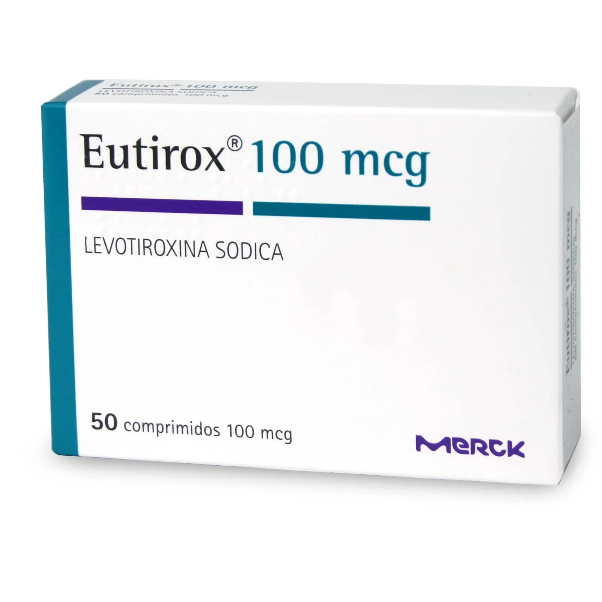 Eutirox 100mcg 50com.