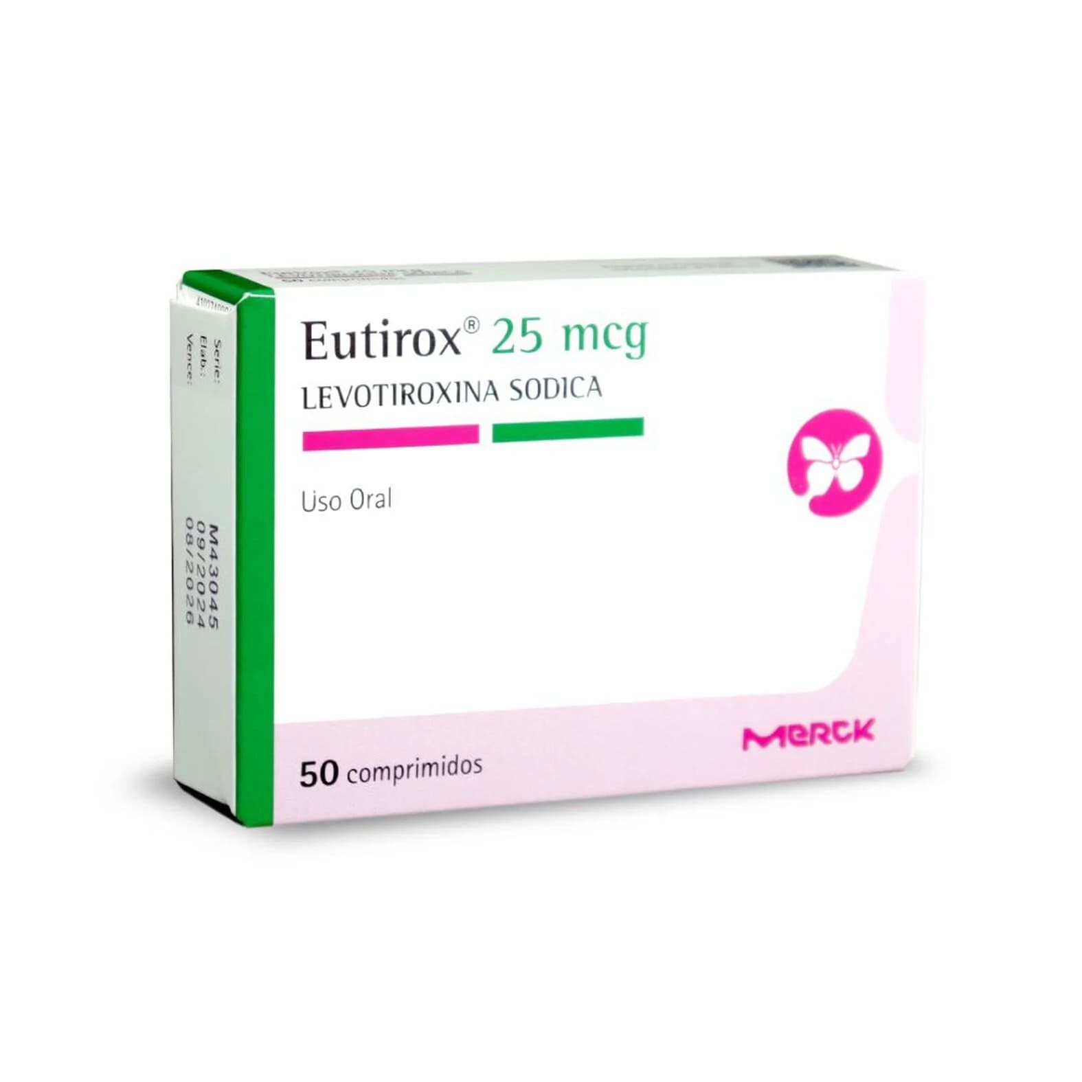 Eutirox 25mcg 50com.
