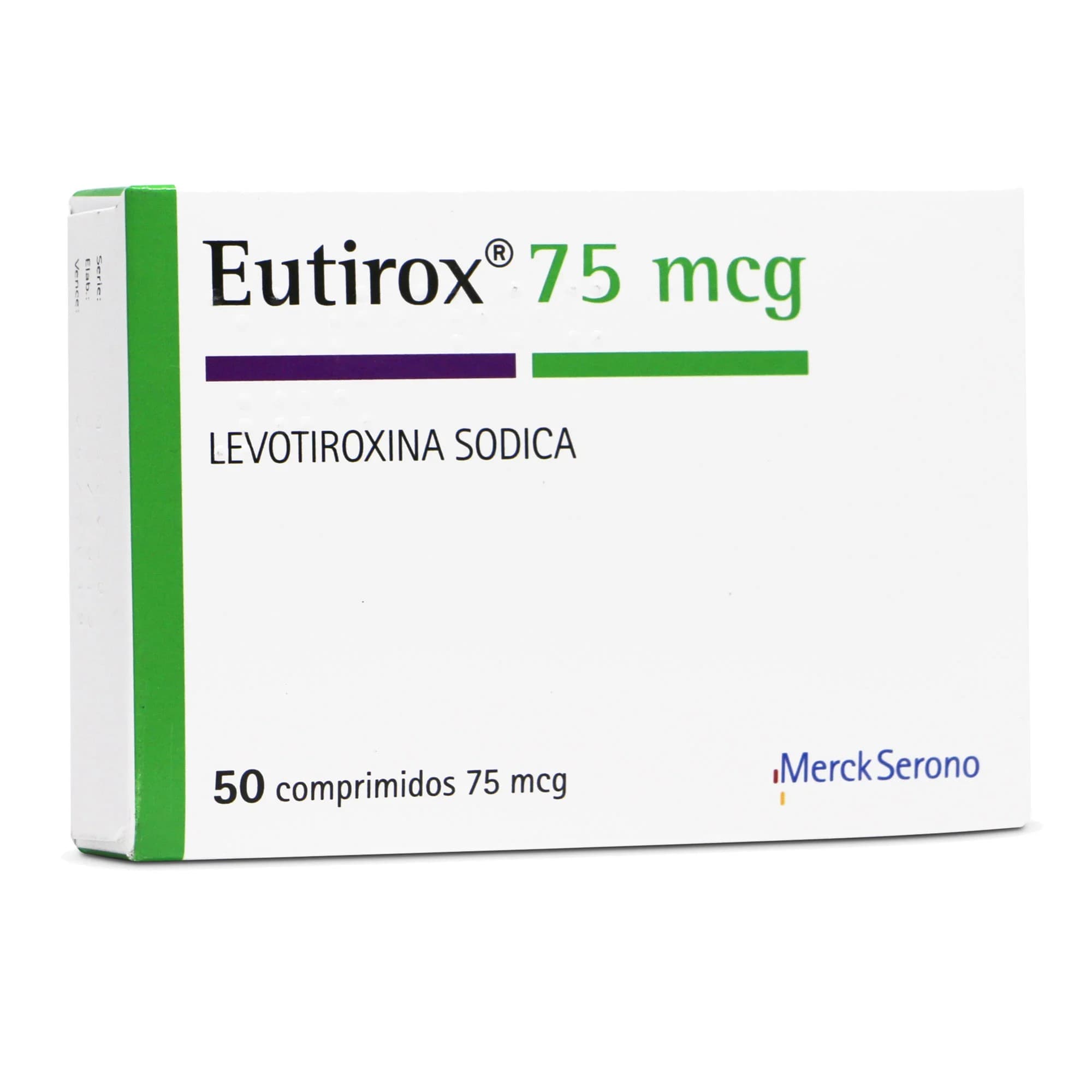Eutirox 75mcg 50com.