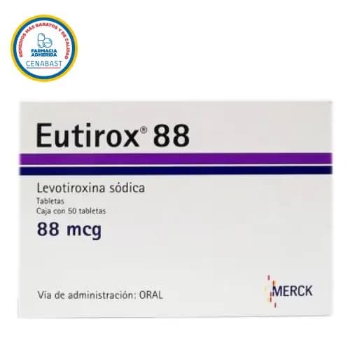 Eutirox 88mcg 50com.