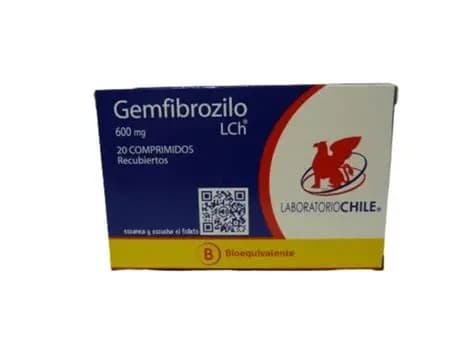 Gemfibrozilo 600mg 20com. Chile