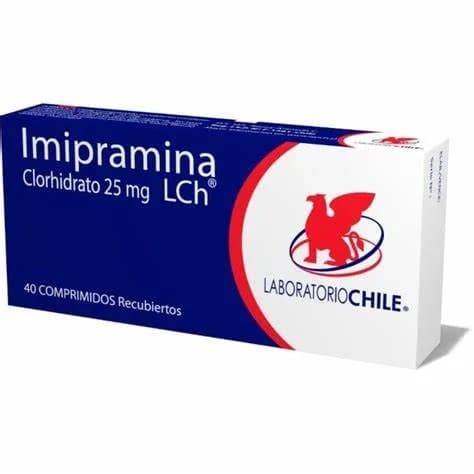 Imipramina Clorhidrato 25mg 40com. Chile