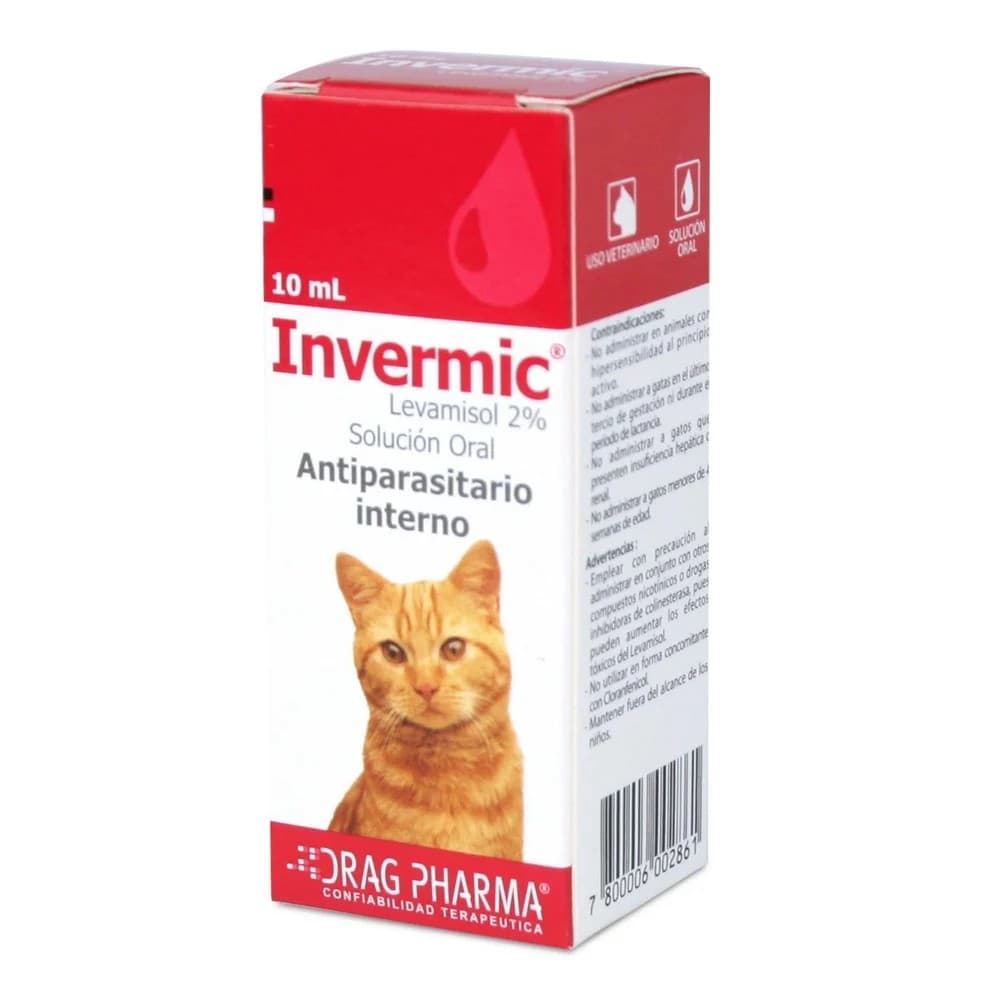 Invermic 2% gatos