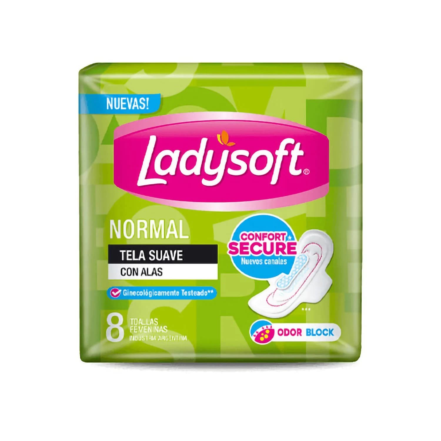 LADYSOFT NORMAL CON ALAS Y GEL